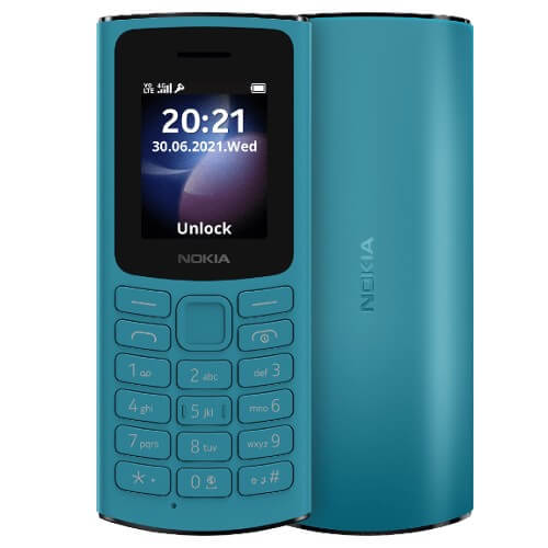 Nokia 105 4G Blue Online at Best Price in UAE