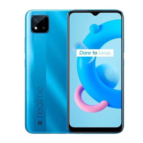 realme C11 2021 Dual SIM Smartphone, Lake Blue 2GB RAM 32GB 4G LTE Brand New