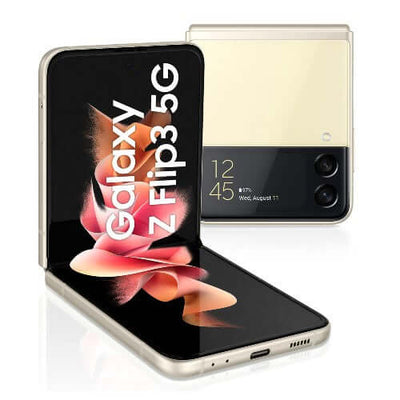 Galaxy Z Flip3, 128GB, 8GB RAM Single Sim Cream at Best price