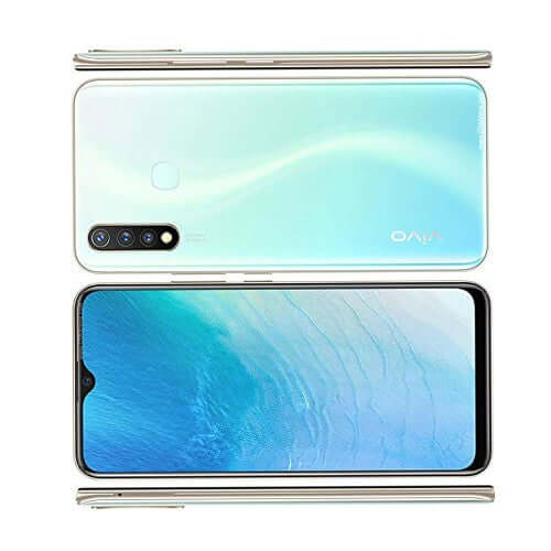 Buy now Vivo Y19, 256GB, 8GB Ram Single Sim - Spring White in Dubai