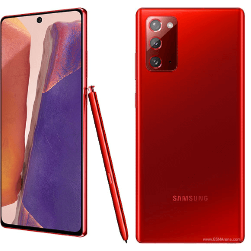 Samsung Galaxy Note 20 256GB 8GB Ram Mystic Red - Buy at Fonezone.ae