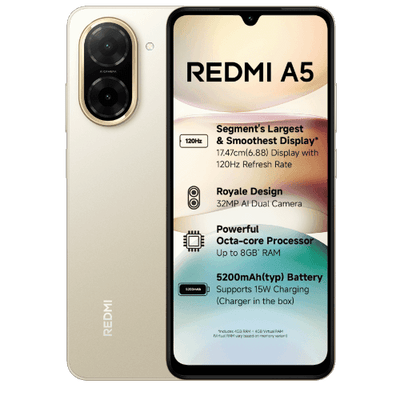 FoneZone.com | Xiaomi Redmi A5 4G 6GB RAM Affordable Smartphone