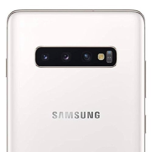 Samsung Galaxy S10 Plus Dual Sim, 128GB, 6GB Ram Ceramic White