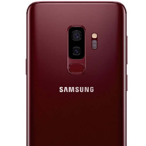 Shop online Samsung Galaxy S9 Plus 64GB 6GB RAM Burgundy Red Online at best price in UAE