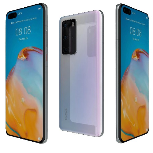 Huawei P40 Pro 128GB 8GB RAM Ice White