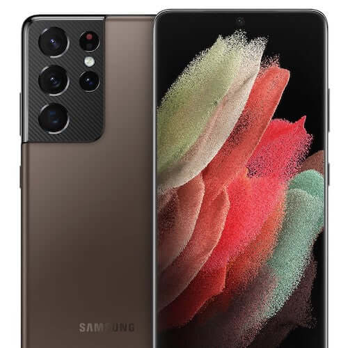 Shop Samsung Galaxy S21 Ultra 256GB 12GB Ram Phantom brown Navy in UAE