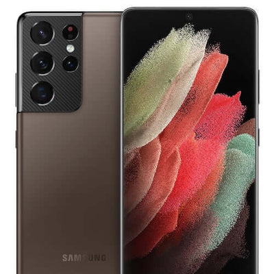 Shop Samsung Galaxy S21 Ultra 256GB 12GB Ram Phantom brown Navy in UAE