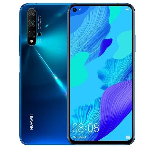 Huawei Nova 5T 128GB 8GB Ram Dual Sim Crush Blue at Best price