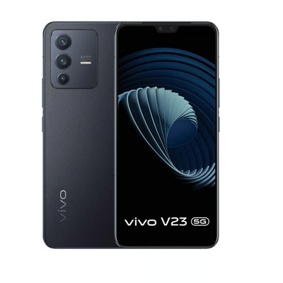 Get Vivo V23 5G 128GB 8GB RAM Stardust Black at lowest price in UAE
