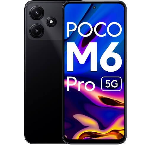 Buy POCO M6 Pro 5G, 6GB RAM, 128GB RAM, Power Black in Dubai, UAE