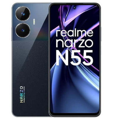 realme Narzo N55 ( 64GB Storage, 4GB RAM ) - Fonezone UAE