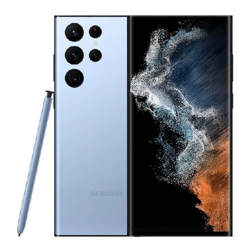 Samsung Galaxy S22 Ultra Sky Blue Dual SIM (128GB, 8GB RAM) - Fonezone.ae
