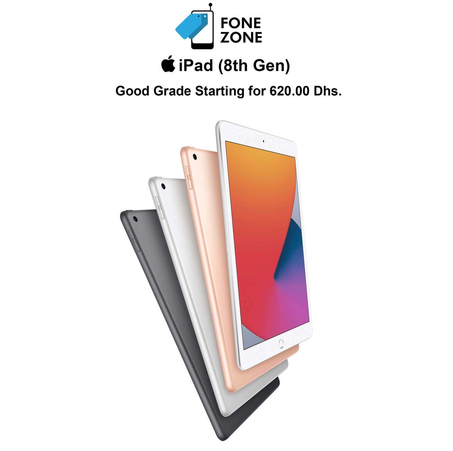 Apple iPad 2020 10.2-inch Gold 32GB Cellular Tablet Price in Sharjah