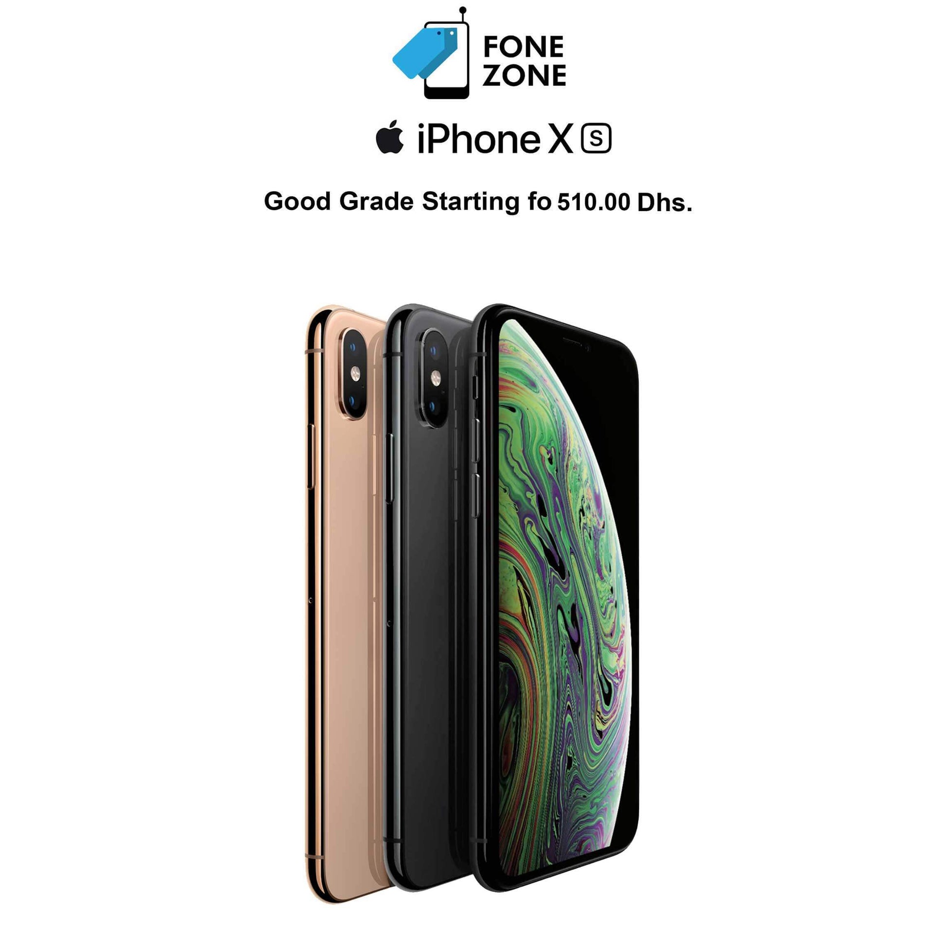 Refurbished Apple iPhone XS at Best Price on Fonezone.ae