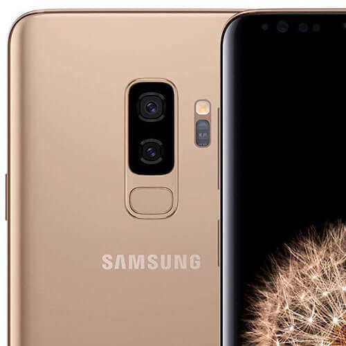 Samsung Galaxy S9 Plus (64GB Storage, 4GB Ram) Single SIM Sunrise Gold - At Fonezone UAE