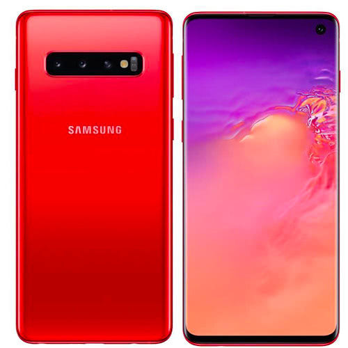  Samsung Galaxy S10 Plus Dual Sim 128GB 8GB Ram Cardinal Red