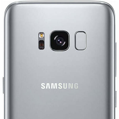 Samsung Galaxy S8 Arctic Silver 128GB 4GB Ram Dual Sim in Dubai - Camera