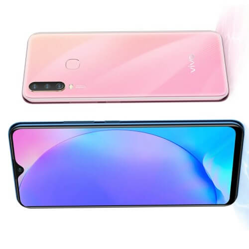 Vivo Y3 128GB 6GB RAM (Single Sim) Peach Pink Online at Fonezone UAE