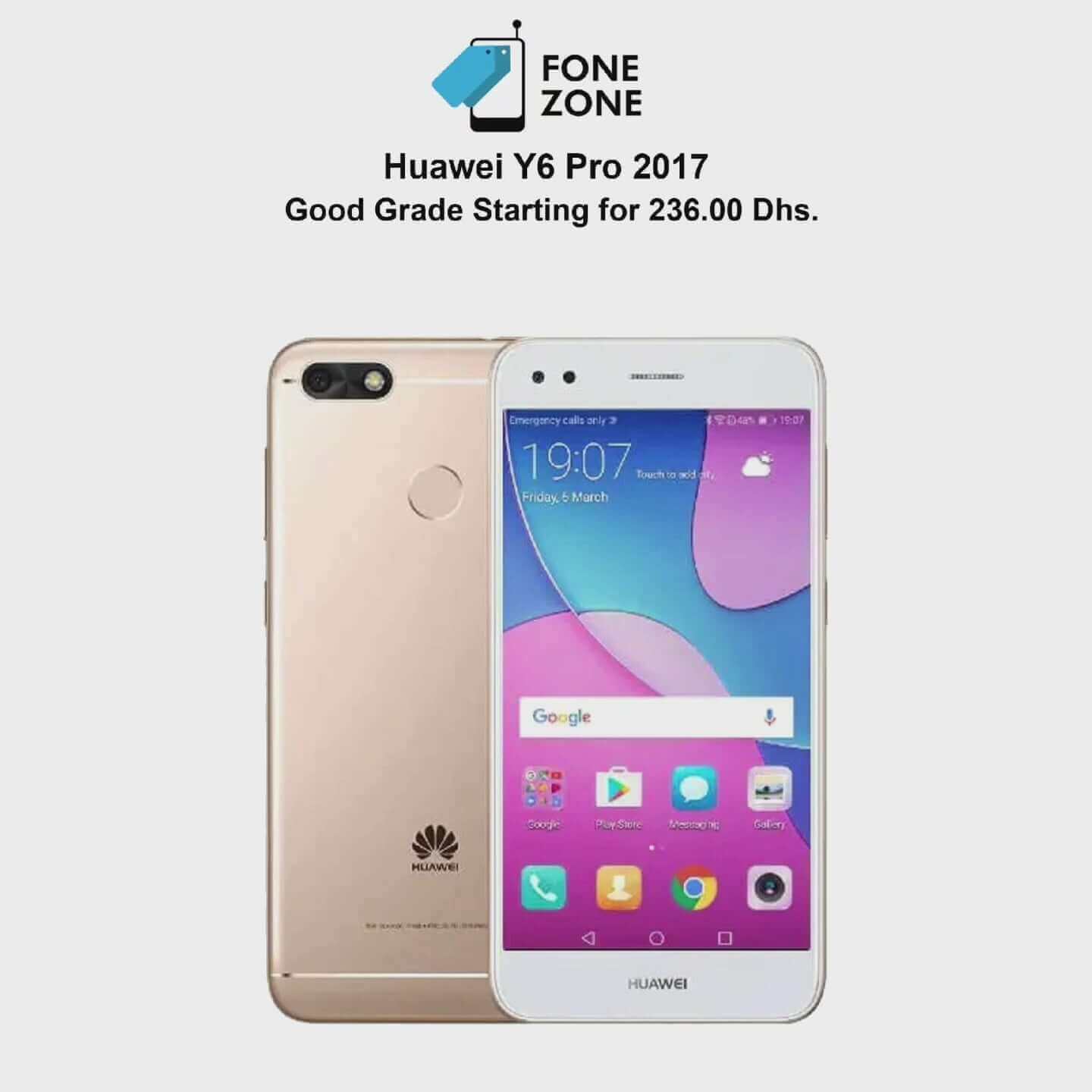 Buy best Online Huawei Y6 Pro 2017 at Best Price in Dubai, Abu Dhabi,  Sharjah , UAE