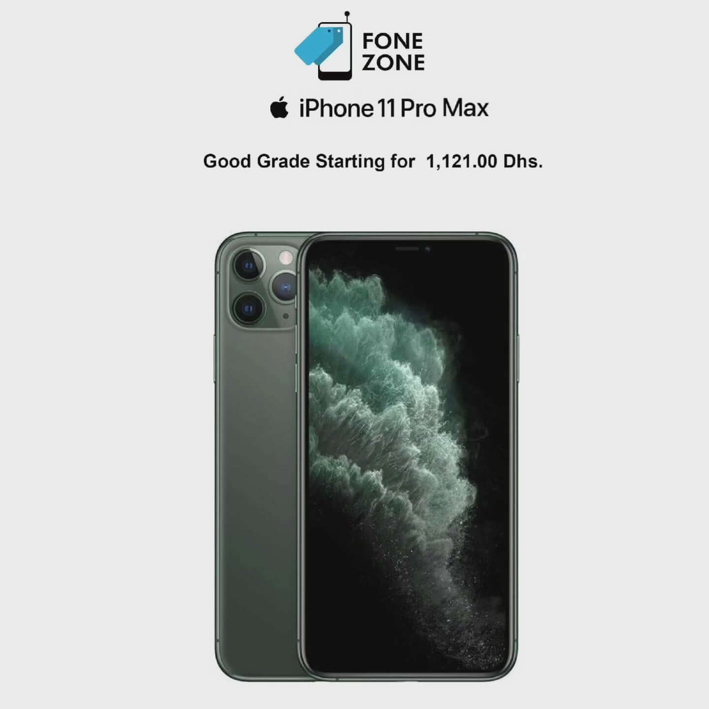 Refurbished iPhone 11 Pro Max - Fonezone UAE