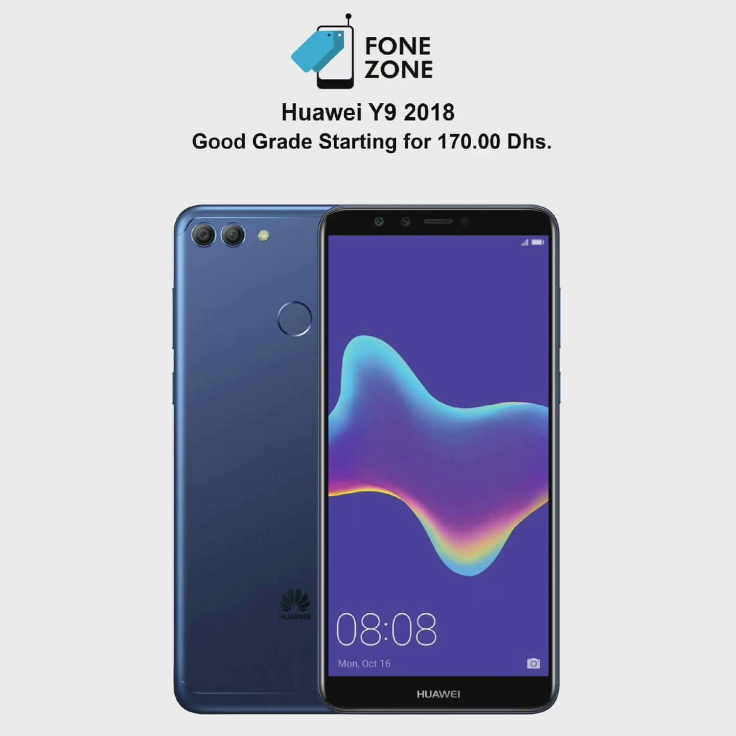 Buy best Online Huawei Y9 2018 at Best Price in Dubai, Abu Dhabi,  Sharjah , UAE