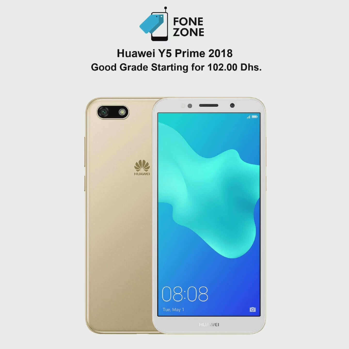 Huawei Y5 Prime, 2018 in UAE