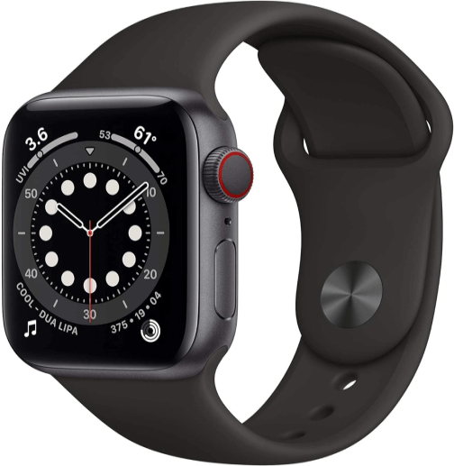 Apple Watch Series 6 40mm Cellular, Space Black at Best price