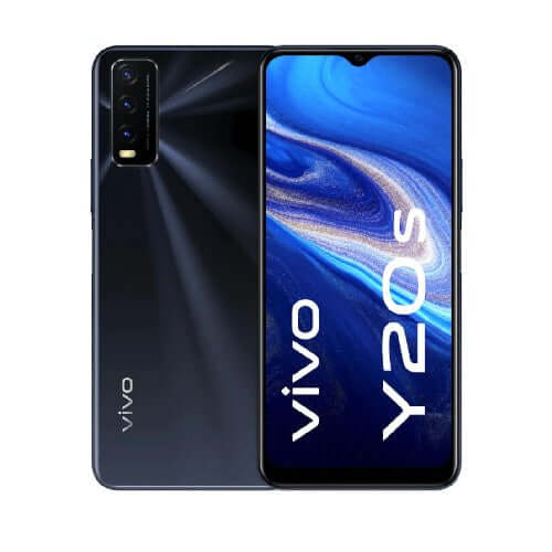 Fonezone UAE - Vivo Y20S 128GB 6GB RAM Single Sim Obsidian Black