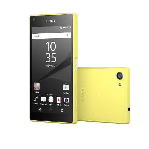 Sony Xperia Z5 Compact 32GB, 2GB Ram single sim Yellow Online on Fonezone.ae