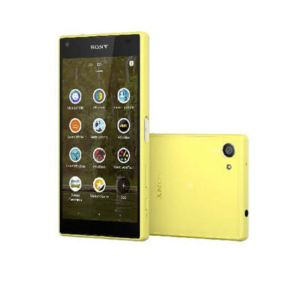 Sony Xperia Z5 Compact 32GB, 2GB Ram single sim Yellow - At Fonezone UAE