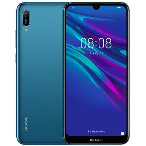 Renewed Huawei Y6 Prime, 2019 32GB, 3GB Ram single sim Sapphire Blue