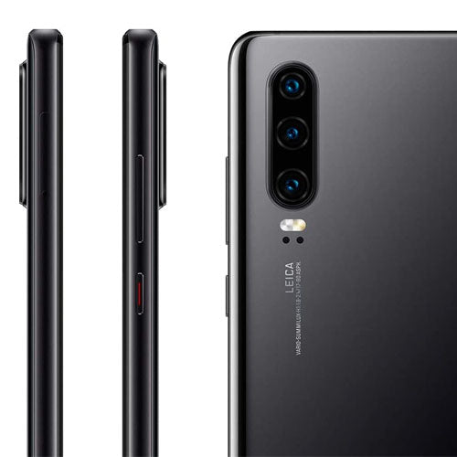 Huawei P30 Smartphone, Dual SIM, 128GB - Black