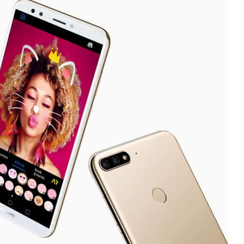 Huawei Y7 Prime 2018, 32GB, 4GB Ram single sim Gold in UAE