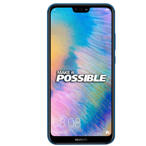 Huawei P20 Lite Dual SIM 128GB, 4GB RAM Blue - Fonezone.ae