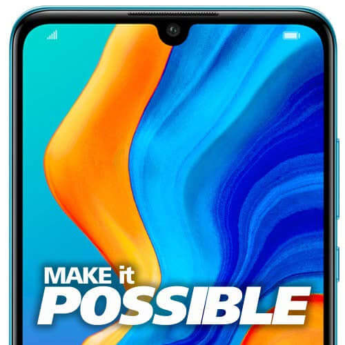 Huawei P30 Lite 128GB, 6GB Ram single sim Peacock Blue in UAE