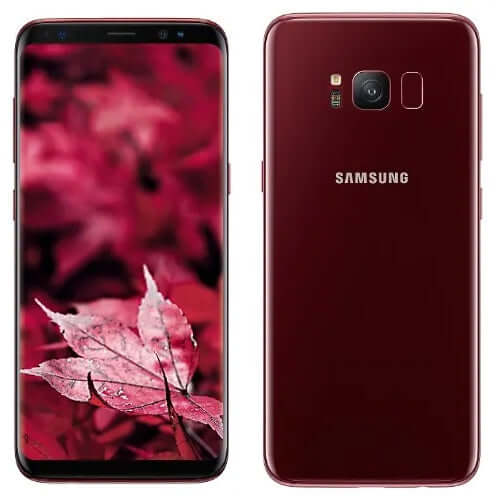 Galaxy S8 Burgundy Red 64GB 4GB Ram Single Sim for Sale at Fonezone.ae