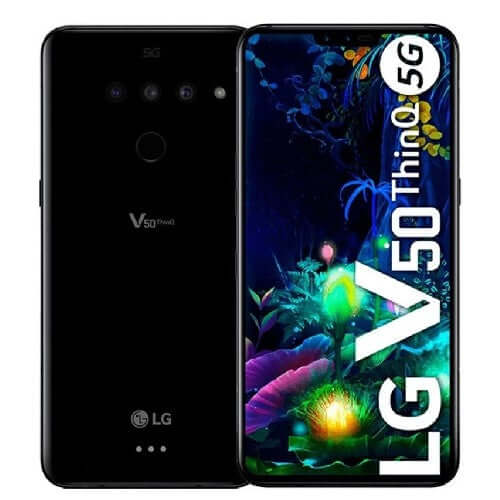 LG V50 ThinQ 128GB, 6GB Ram, single sim Aurora Black – Fonezone.ae