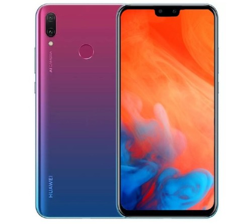 Huawei Y9 2019 128GB, 4GB Ram single sim Aurora Purple at Best Price