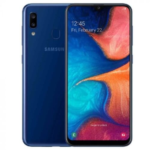 Samsung Galaxy A20 32GB (3GB Ram), Single Sim Deep Blue