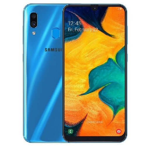 Samsung Galaxy A30 4GB RAM 64GB Dual Sim Blue