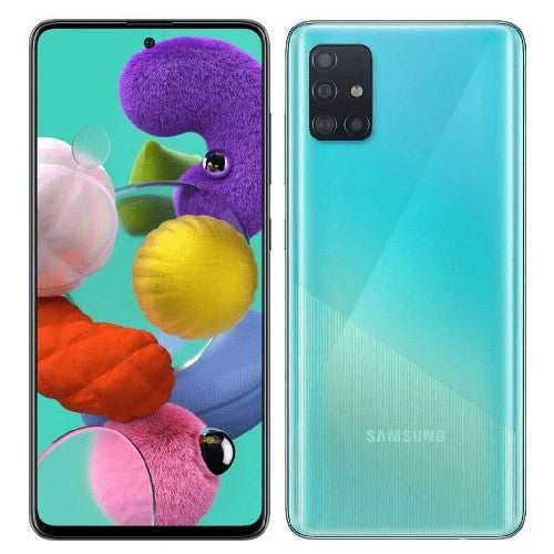 Samsung Galaxy A51 5G Single Sim, 128GB 6GB Ram Prism Crush Blue