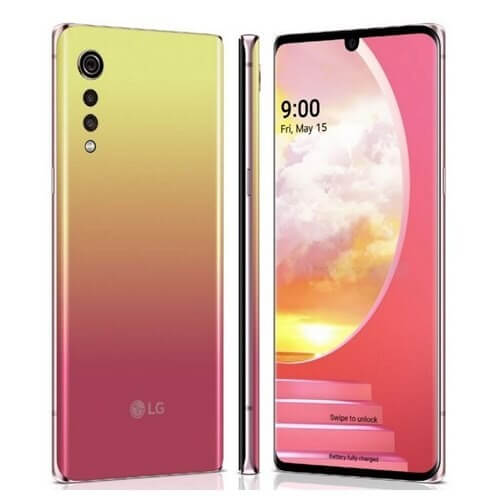  LG Velvet 128GB, 8GB Ram, Pink