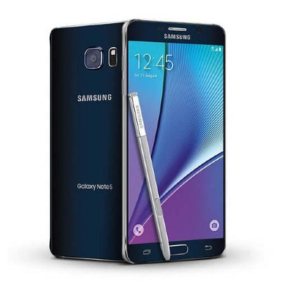Samsung Galaxy Note 5 Single SIM Sapphire Black Online at Fonezone.ae