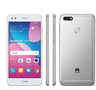 Huawei Y6 Pro 2017 32GB, 3GB Ram single sim Silver - UAE