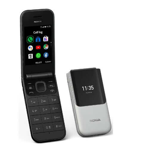Nokia 2720 Flip Dual SIM 4G Feature Phone Online at Fonezone.ae