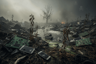 E-waste pollution - Fonezone.ae