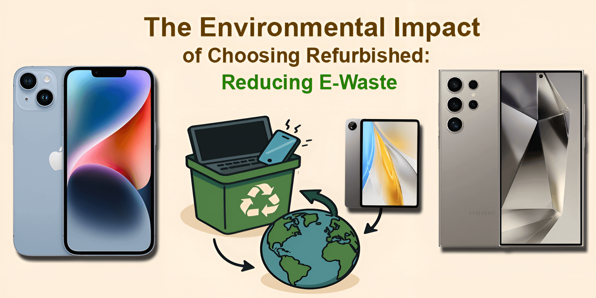 Environmental Impact of Choosing Refurbished - Fonezone.ae