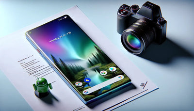 Tecno Pova 6 Neo Appears on Google Play Console: Key Specs Revealed with Android mascot and camera.