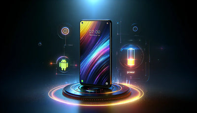 Poco C61 Surfaces with Android 14: All You Need to Know - smartphone design with Android and power icons.
