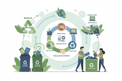 Sustainable Waste and E-waste - Fonezone.ae
